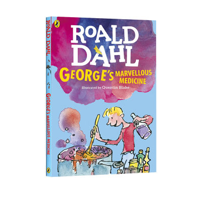 Georges magic potion george S M.arvellous medicine Roland Dahl series Roald Dahl original English childrens novels interesting story books for primary school students extracurricular reading in junior middle school