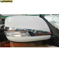 Luhuezu 3D Rear-View Side Mirror Cover Trim For Toyota Land Cruiser LC200 2012-2017 Prado LC150 2010-2017 Accessories