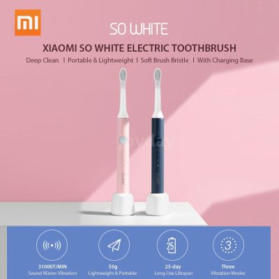 Xiaomi So แปรงสีฟันไฟฟ้าแบบไร้สาย กันน้ำ