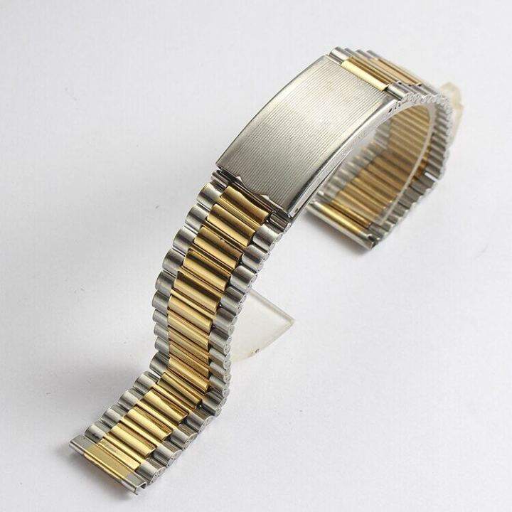 18mm-stainless-steel-parts-watch-band-strap-silver-metal-watch-bracelets-watch-accessories-for-rado-พร้อมส่ง