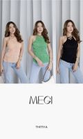 เสื้อกร้าม MEGI ตัวนี้คือเก๋มากกก ? งานผ้า bouncy silk (บอร์นซี่ ซิลค์) เนื้อวาวๆ