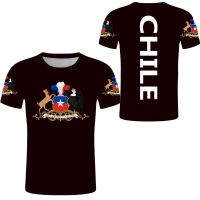 CHILE t shirt diy free custom chl t-shirt cl chilean country emblem colo colo print photo sports clothes casual Jersey