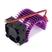 Heat Sink Motor Heat Sink Cover With Fan Cooling Head Aluminium Alloy Parts For 1:8/1:10 Rc Car Motor 380