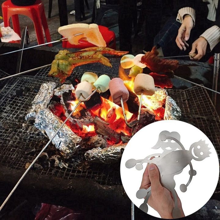 roasting-stick-stainless-steel-hot-dog-sticks-for-campfire-funny-fire-pit-tools-for-camping-novelty-barbecue-tools
