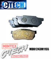 MINTEX C-Tech ผ้าเบรคเกรด Hi Performance ซี่รีย์ M1155 คู่หน้า ฮอนด้า HONDA City 1.3, 1.5, Type Z  ปี 1996