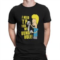 Humor Beavis and head Anime TShirt Women Men Short sleev Loose Breathable Graphic Tee Hip Hop Casual Streetwear Camisetas XS-6XL