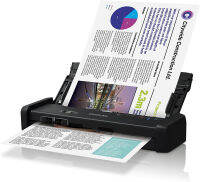 Epson DS-320 Mobile Scanner with ADF: 25ppm, TWAIN &amp; ISIS Drivers, 3-Year Warranty