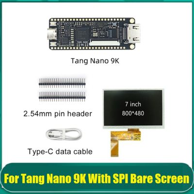 For Tang Nano 9K FPGA GoAI Development Board with 7Inch SPI Bare Screen GW1NR-9 RISC-V RV HD 40P RGB Interface