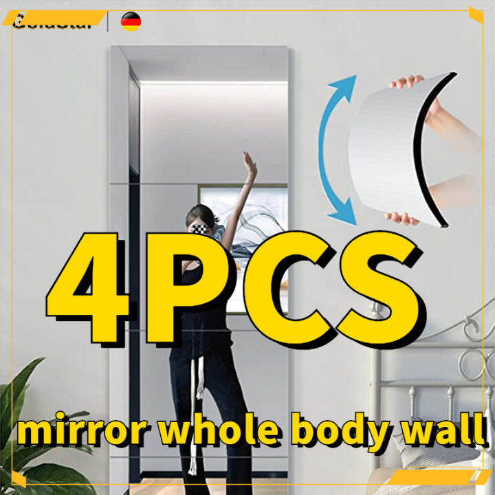 mirror whole body wall mirror wall full body mirror sticker wall glass