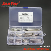 High-quality 90pcs M1.5 M2 M3 M4 M5 M6 A2 Stainless Steel Split-Cotter Pins Assortment Kit NO.K001