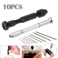 Woodworking Tools Drilling Rotary Tool Manual Twist Drill Bit Aluminum Alloy Micro 0.3-3.2mm Hand Drill for Jewelry Craft Watch