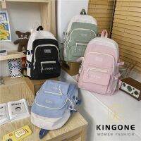 【พร้อมส่ง】kingone bag fashion กระเป๋าเป้ งานดี กระเป๋าสะพายหลัง B-1319