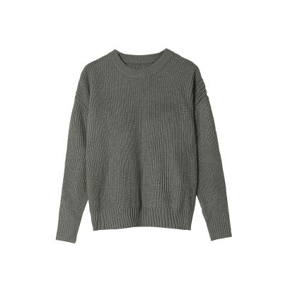 toppies  autumn winter knitted sweater womens round neck pullovers long sleeve jersey vintage clothes