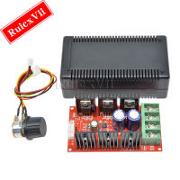 2000W 40A DC Motor Speed Controller DC 12V 24V PWM HHO RC ยานยนต์พัดลม Governor ปรับสวิตช์ควบคุมพลังงาน Soft Start