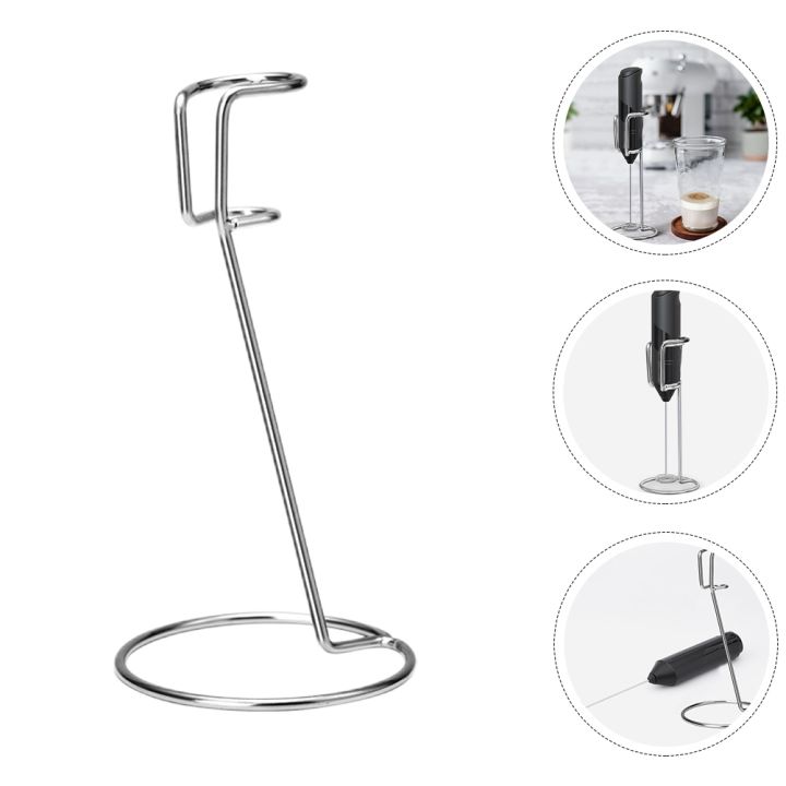 stand-frother-milk-egg-whisk-electric-coffee-rack-mixer-beater-holder-maker-kitchenrest-drink-blender-handheld-stainless