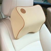 Car Headrest Pillow Neck Memory Lumbar Support Cotton Breathable Auto Neck Rest Headrest Cushion Seat Pillow Seat Cushions