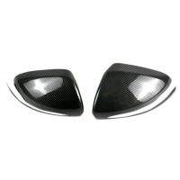 Side Rear View Mirror Cover Trim for Mercedes Benz B C GLC Class W205 W213 W222 Carbon Fiber Side Wing Mirror Caps