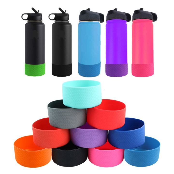 Silicone Boot For Hydro-Flask 14oz-40oz Water Bottle BPA Free Anti