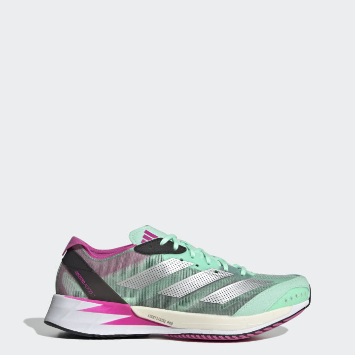 Giày chạy Adidas Adizero Adios 7 Nữ màu xanh lá GV9062