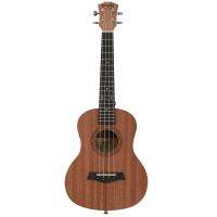 Bws Est &amp; 1988 Concert Ukulele Kits 23 Inch Mahogany Wood Acoustic Cutaway Guitar Ukulele Hawaii 4 String Guita