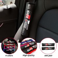 Hot 2PCS/Pair GR Car Cotton Seat Belt Cover Shoulder Pads For TOYOTA GR GAZOO RACING Auto Interiors Accessories Seat Covers