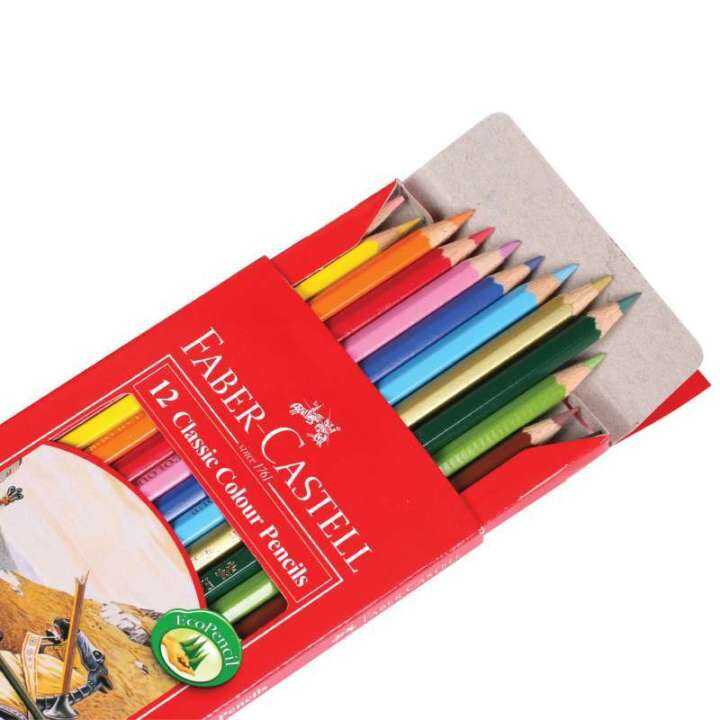 RCS Faber Castell colored pencil 12