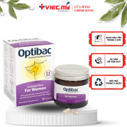 Optibac Tím Men vi sinh phụ khoa, chăm sóc vùng kín, lợi khuẩn