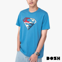 DOSH MENS T-SHIRTS SUPERMAN เสื้อยืดคอกลม แขนสั้น ผู้ชาย  FSMT5207-LB