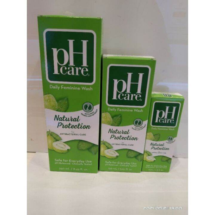 PH CARE GUAVA DAILY FEMININE WASH 50ML/150ML/250ML Lazada PH