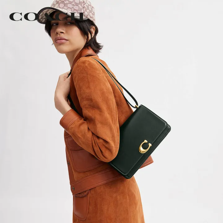 coach-กระเป๋าสะพายไหล่ผู้หญิงรุ่น-bandit-shoulder-bag-สีเขียว-cc416-b4rft