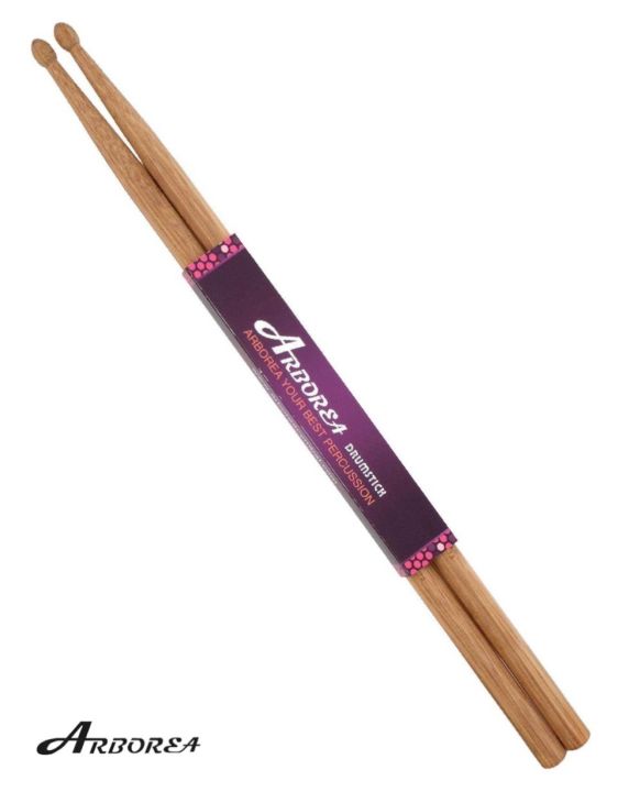 arborea-ไม้กลอง-7a-แบบไม้ไผ่-รุ่น-asb-7a-bamboo-drum-sticks