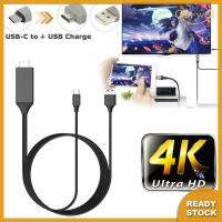 L9 USB C ถึง HDMI รองรับการสะท้อนสายชาร์จ4K สำหรับสมาร์ทโฟนแอนดรอยด์