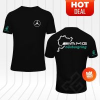 New FashionT Shirt Cotton Mercedes-Benz  nurbugring Short Sleeve 2023