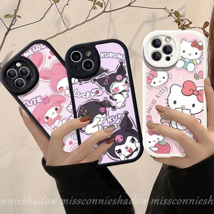 เคสโทรศัพท์มือถือ-แบบนิ่ม-ลายการ์ตูนคิตตี้-กันกระแทก-สําหรับ-iphone-7-6-8-12-13-14-x-xr-6s-2020-xs