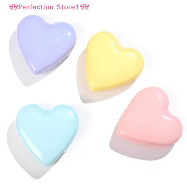 perfection-store1-แปรงหวีผมแบบพกพาสำหรับผู้หญิงหวีกระจกพับเก็บได้กระเป๋าใส่หัวใจขนาดเล็กพกพาได้สำหรับเดินทางพร้อมกระจกอุปกรณ์ตกแต่ง