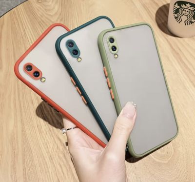 Case Samsung Galaxy A10 Case Slim HYBRID Soft สำหรับ เคส Samsung A10 เคสซัมซุง A10 เคสโทรศัพท์ เคสมือถือ เคสขอสี กันกล้อง