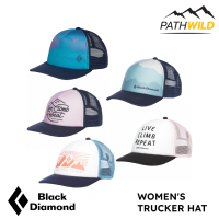 BLACK DIAMOND WOMENS TRUCKER HAT - Big Wall Print-Eclipse หมวกผู้หญิง หมวกสไตล์หวาน เท่ ที่ใส่ได้ทุกวัน