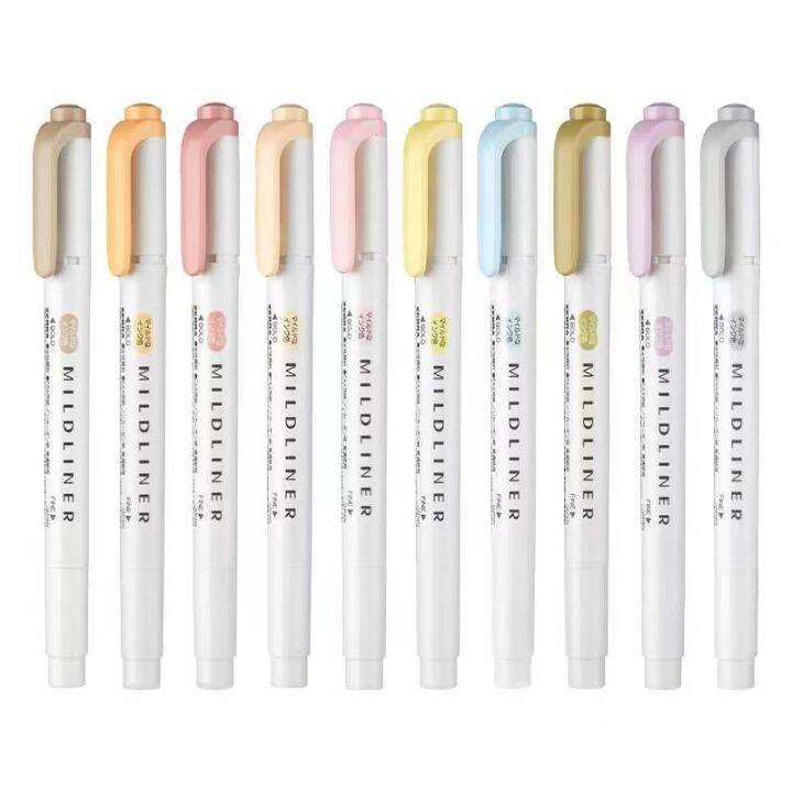 NEW COLOR！ Zebra Mildliner DoubleSided Highlighters Fine/Bold Lazada PH