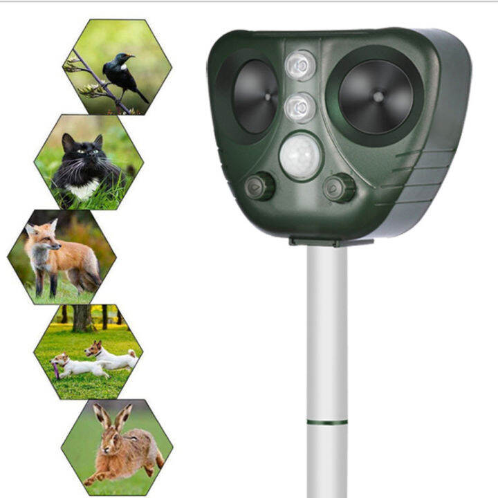 fansline-outdoor-waterproof-solar-powered-pest-rejector-garden-farm-mouse-mole-pest-rodent-repellent-device-animal-repeller