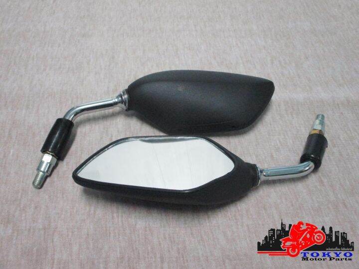 honda-click125i-side-mirror-access-black-กระจกมองข้าง-กระจกแต่ง-สีดำ-ใส่ได้ทุกรุ่น