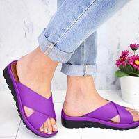 【LZ】 2021 Womens Sandals Slip On Platform Shoes Woman Beach Outdoor Shoes Ladies Wedge Sandal Women Walking Female Chaussures Femme