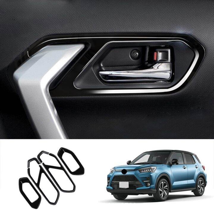 car-interior-door-handle-bowl-panel-frame-cover-trim-sticker-for-toyota-raize-gr-2020-2022