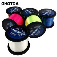 【LZ】♧◆  Linha de pesca Ghotda-nylon monofilamento material japonês para água salgada carpa pesca fluorocarbono 1000m 500m