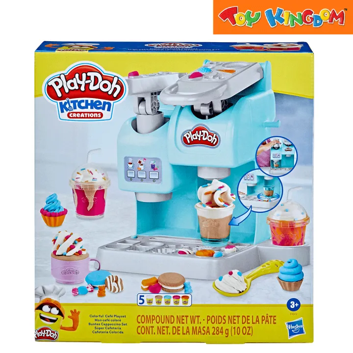 PlayDoh Kitchen Creations Colorful Cafe Playset Lazada PH