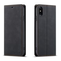 RHI2J Ultra Thin Leather Case for iPhone 13 12 Mini 11 14 Pro XS Max XR 8 7 6s Plus SE 2020 Suede Magnetic Flip Cover Phone Wallet Bag