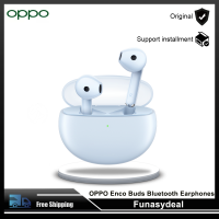 OPPO Enco Buds Bluetooth Earphones max 24h Battery Life Intelligent Call Noise Reduction Open-Up Auto Connection Low-Latency Game Mode