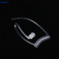 ?【Lowest price】Legend หูฟังโปร่งใส COIL Acoustic Air Tube ปลั๊กอุดหูสำหรับวิทยุสองทาง