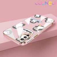 Jjlingji เคสสำหรับ Vivo Y50 Y30 Y30i ลายการ์ตูนเพนกวินใหม่พื้นผิวขอบสี่เหลี่ยมเคสนิ่มซิลิกาเจลกันกระแทกเคสมือถือรวมทุกเลนส์กล้องถ่ายรูปฝาครอบป้องกัน