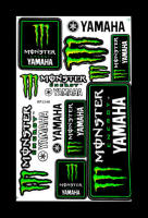 Monster YAMAHA สติ๊กเกอร์ขายดีสติ๊กเกอร์แต่งรถมอเตอร์ไซค์ บิ๊กไบค์ ATV หมวกกันน็อค รถยนต์ สติ๊กเกอร์เคลือบเงาคุณภาพดี