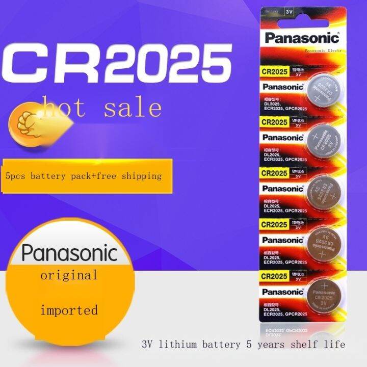 Neworiginal Panasonic button battery CR2025 Mercedes11Benz cclass